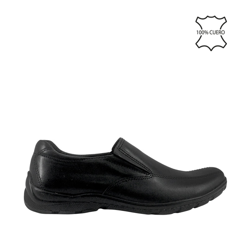 Zapatos escolares Reeker negro para Hombre