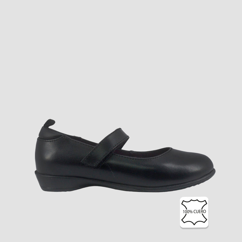 Zapatos escolares Anavelg negro para Niñas