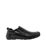 Zapatos escolares slip on Reekerh para niño color negro