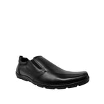 Zapatos escolares slip on Reekerh para niño color negro