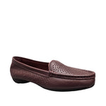 Mocasines Lorivel para mujer color vino