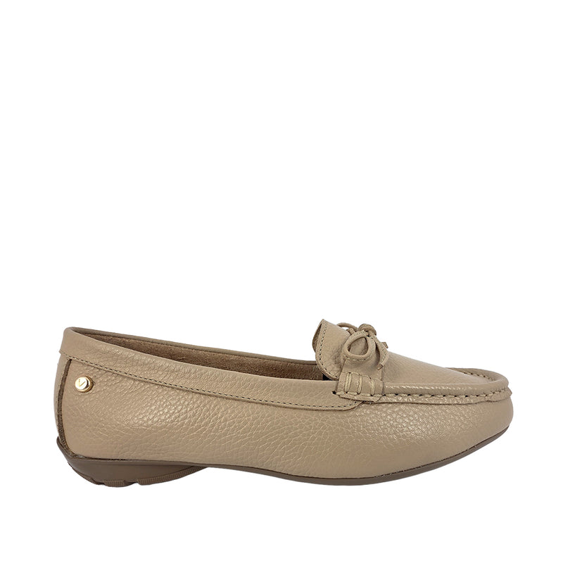 Mocasines Doris para mujer color beige