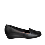 Zapatos cuña Tamires miramar negro para Mujer