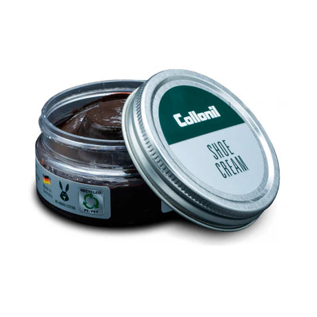 Crema para zapatos marrón
