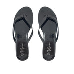 Sandalias flats Karen1 negro para Mujer