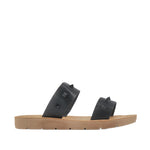Sandalias flats Darcy negro para mujer