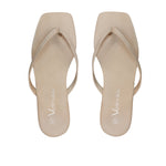 Sandalias flats Karen nude para mujer