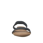 Sandalias flats Sharon negro para mujer