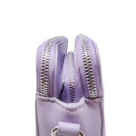 Cartera Amalia lila para mujer