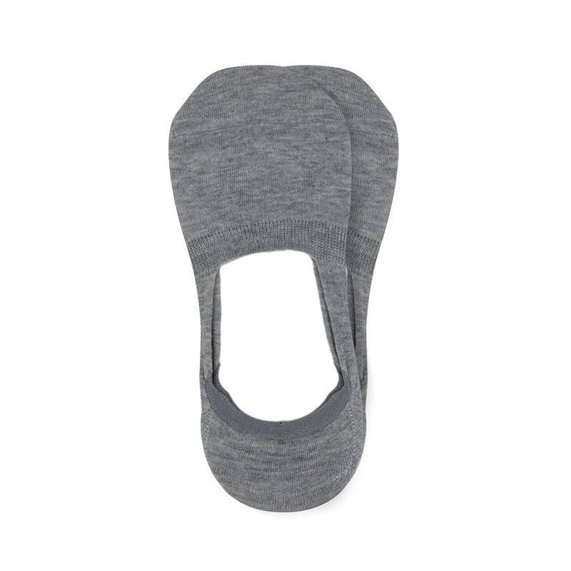Calcetines invisibles gris para hombre