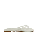 Sandalias flats Karen hueso para mujer