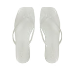 Sandalias flats Karen hueso para mujer