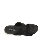 Sandalias flats Mariella negro