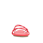 Sandalias flats Keren rojo