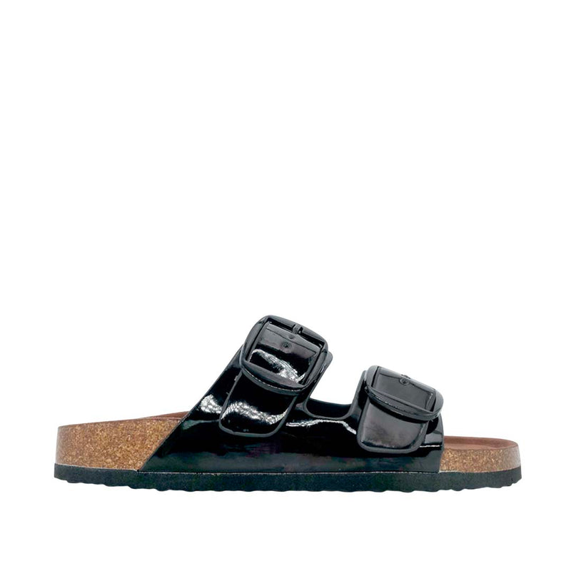 Sandalias flats Mirka negro