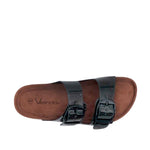 Sandalias flats Mirka negro