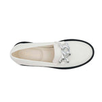 Mocasines Loreto blanco