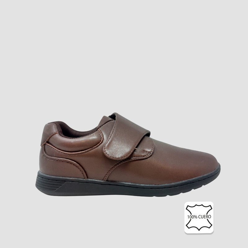 Zapatos escolares Dario cafe