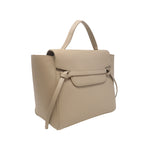 Cartera satchel Eureka taupe