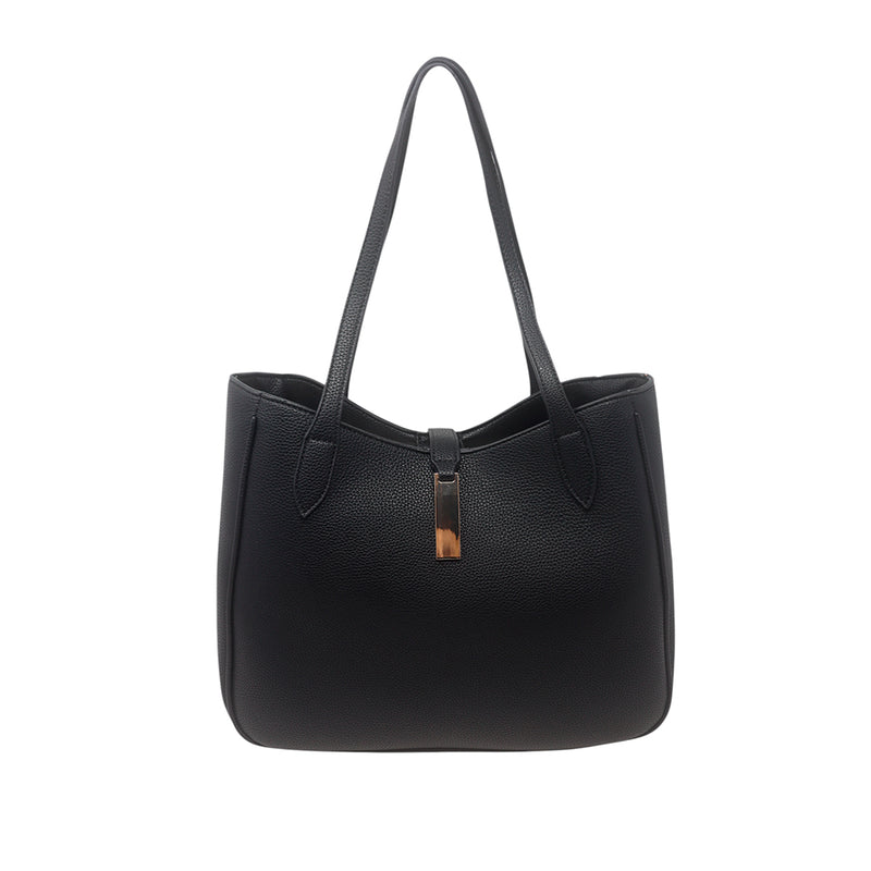 Cartera tote Delia negro