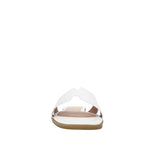 Sandalias flats Adria blanco