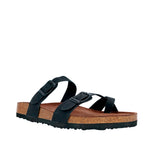 Sandalias flats Arizona negro