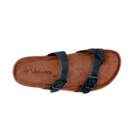 Sandalias flats Arizona negro