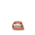 Sandalias flats Mia tan