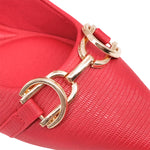 Balerinas Joleen rojo