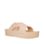 Sandalias flats Milan taupe