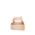 Sandalias flats Milan taupe