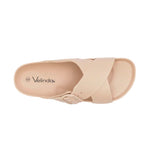 Sandalias flats Milan taupe