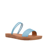 Sandalias flats Victoria celeste