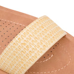 Sandalias flats Victoria beige