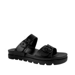 Sandalias flats Dakota negro
