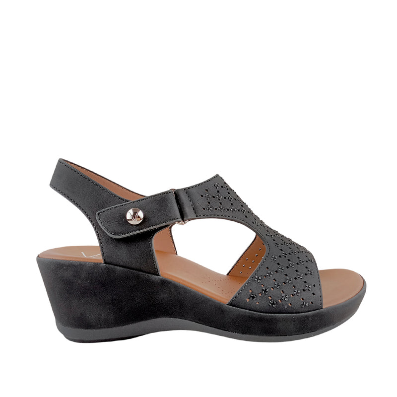 Sandalias Adela negro