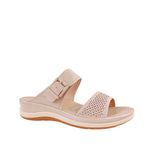Sandalias flats Gladys nude