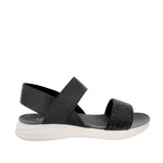 Sandalias flats Marisa negro