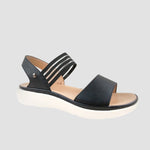 Sandalias flats Noel negro