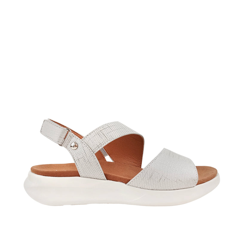 Sandalias Tania plateado