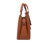 Cartera satchel Lenny tan