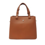Cartera satchel Lenny tan