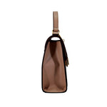 Cartera satchel Tracy taupe