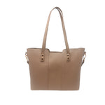 Cartera tote Tana taupe
