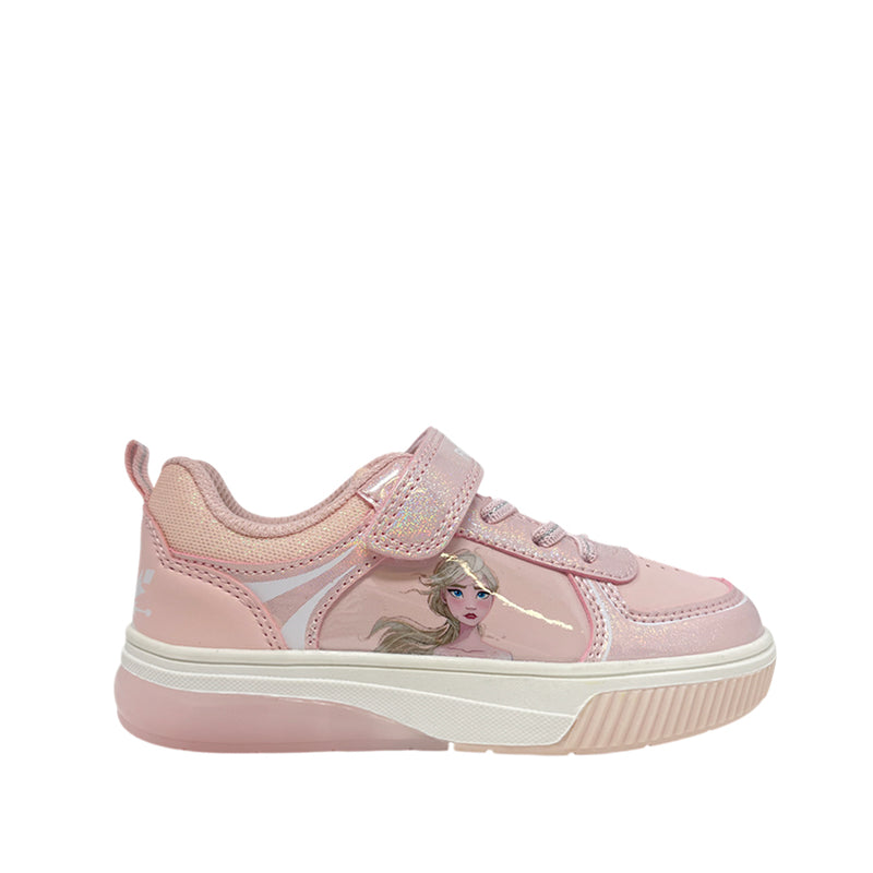 Tennis Frozen para niña color rosado