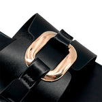 Sandalias flats Mia negro