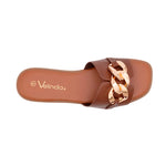 Sandalias flats Mariam cafe