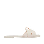Sandalias flats Nina hueso