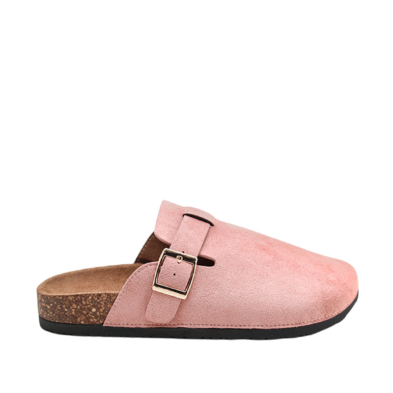 Sandalias flats Clogy blush