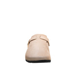 Sandalias flats Clogy hueso